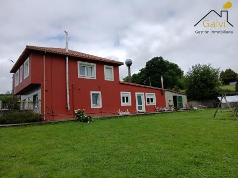 Casa con finca en Cerceda para entrar a vivir